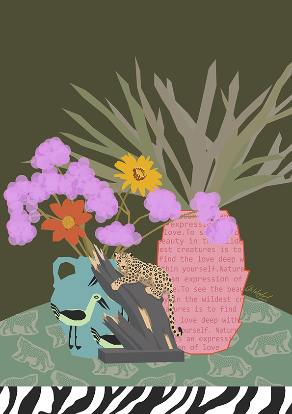 The Nature of Africa I / Contemporary Eclectic Still Life A2