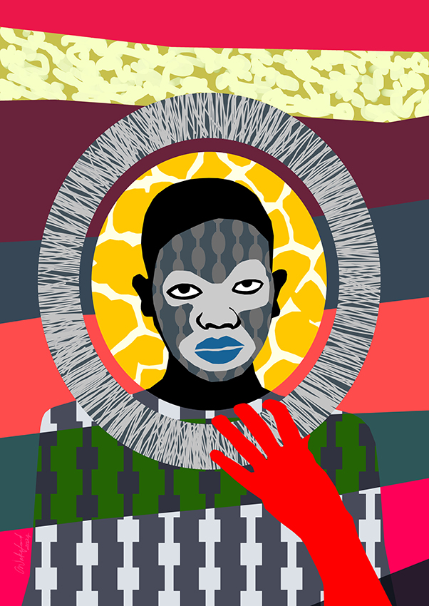 The Truth About Happiness / Bold Contemporary Cultural Art Print A1