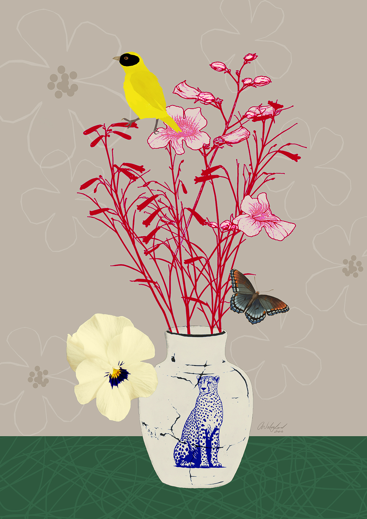 Wild Still / Contemporary Minimalist Still Life A2