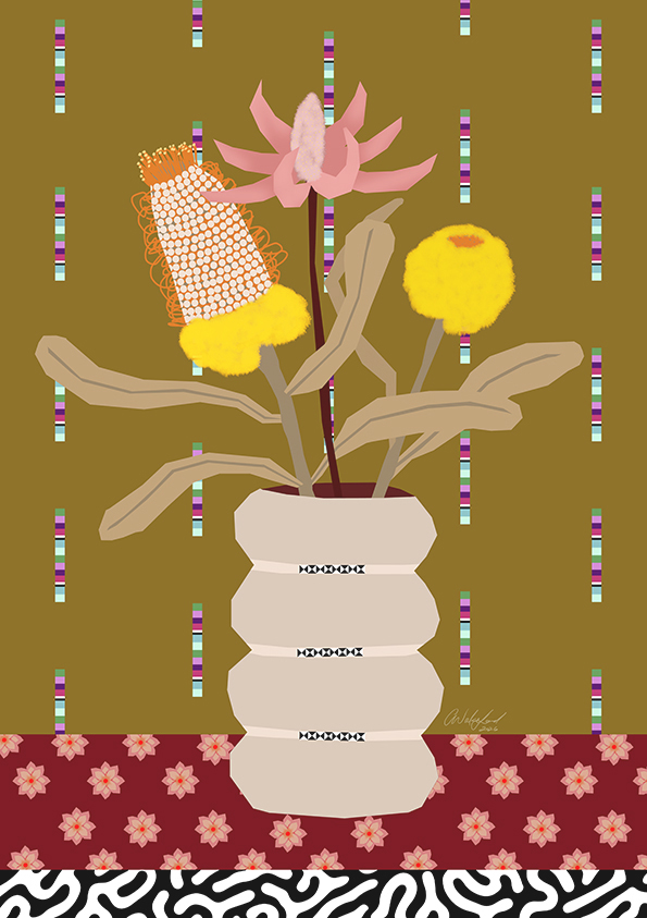 Fynbos / Contemporary Botanical Still Life A1